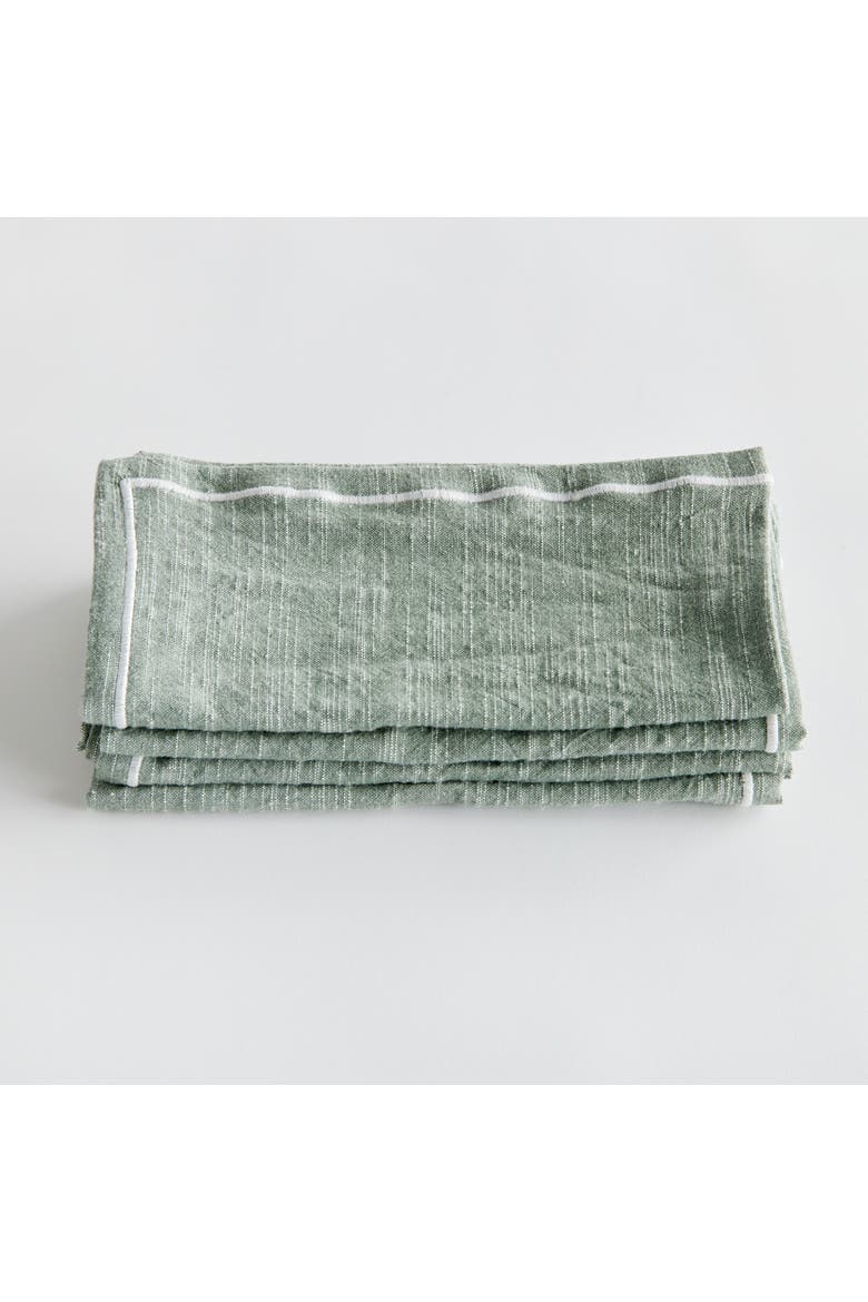 Verdi Napkins Set of 4, Alternate, color, Green