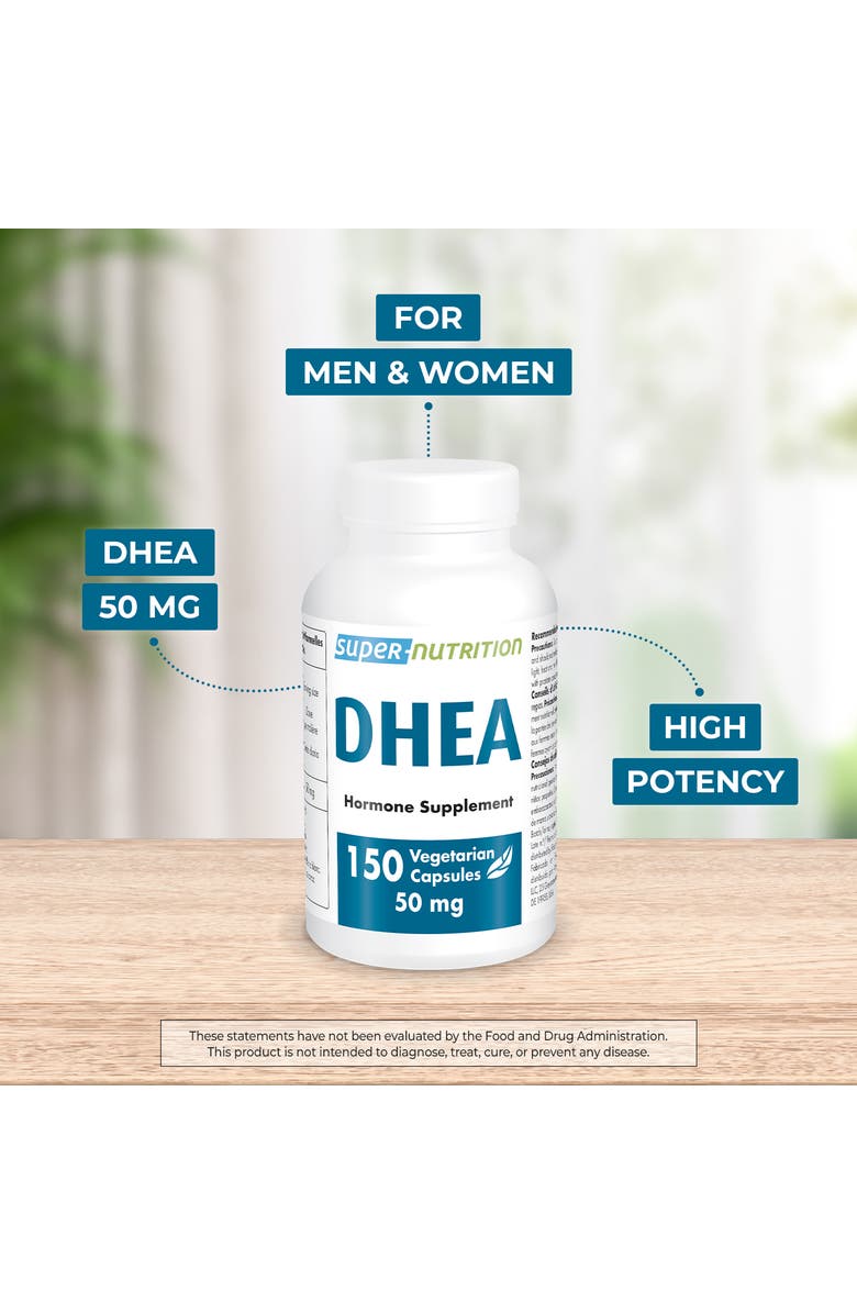 SuperSmart DHEA 50mg, Alternate, color, NO COLOR