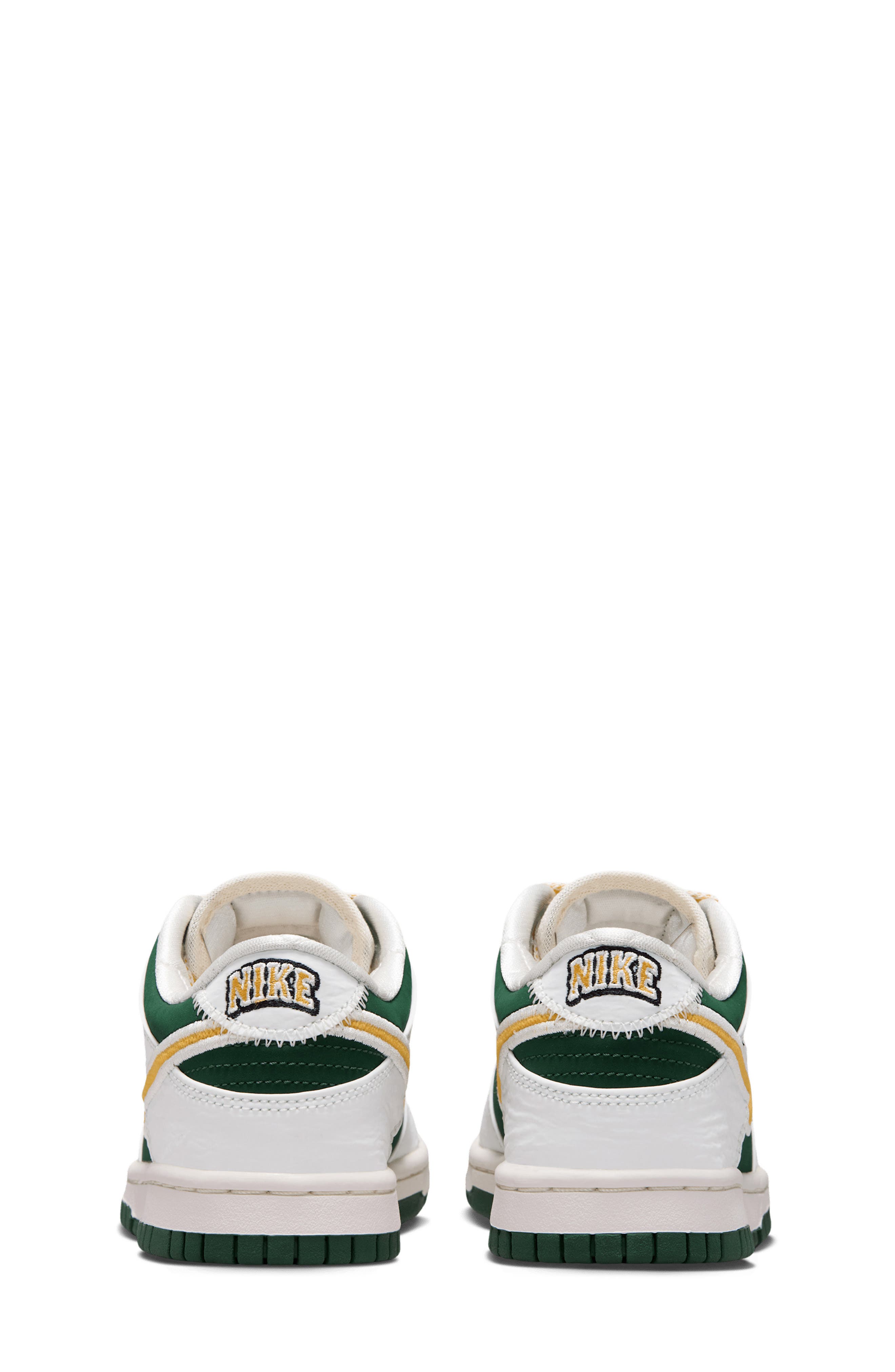 Kids' Dunk Low LV8 Sneaker, Alternate, color, 100 SAIL/UNIGLD