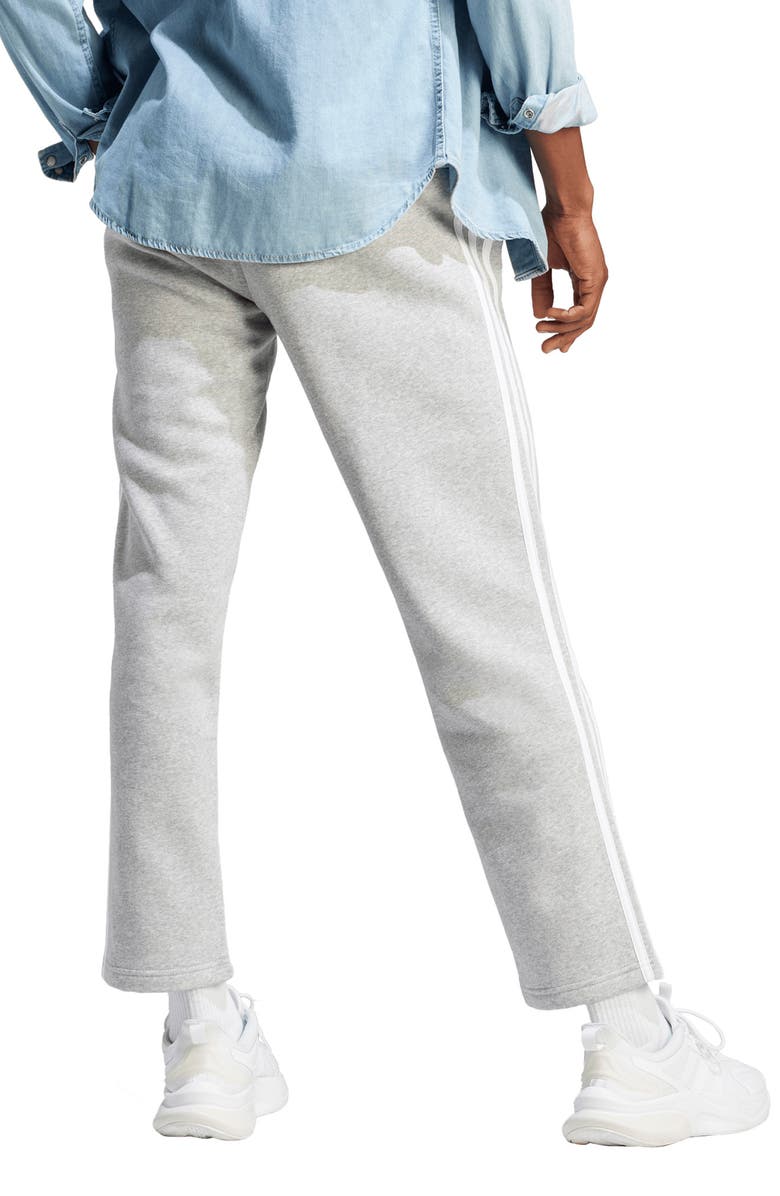 adidas Essentials 3-Stripes Fleece Sweatpants, Alternate, color,