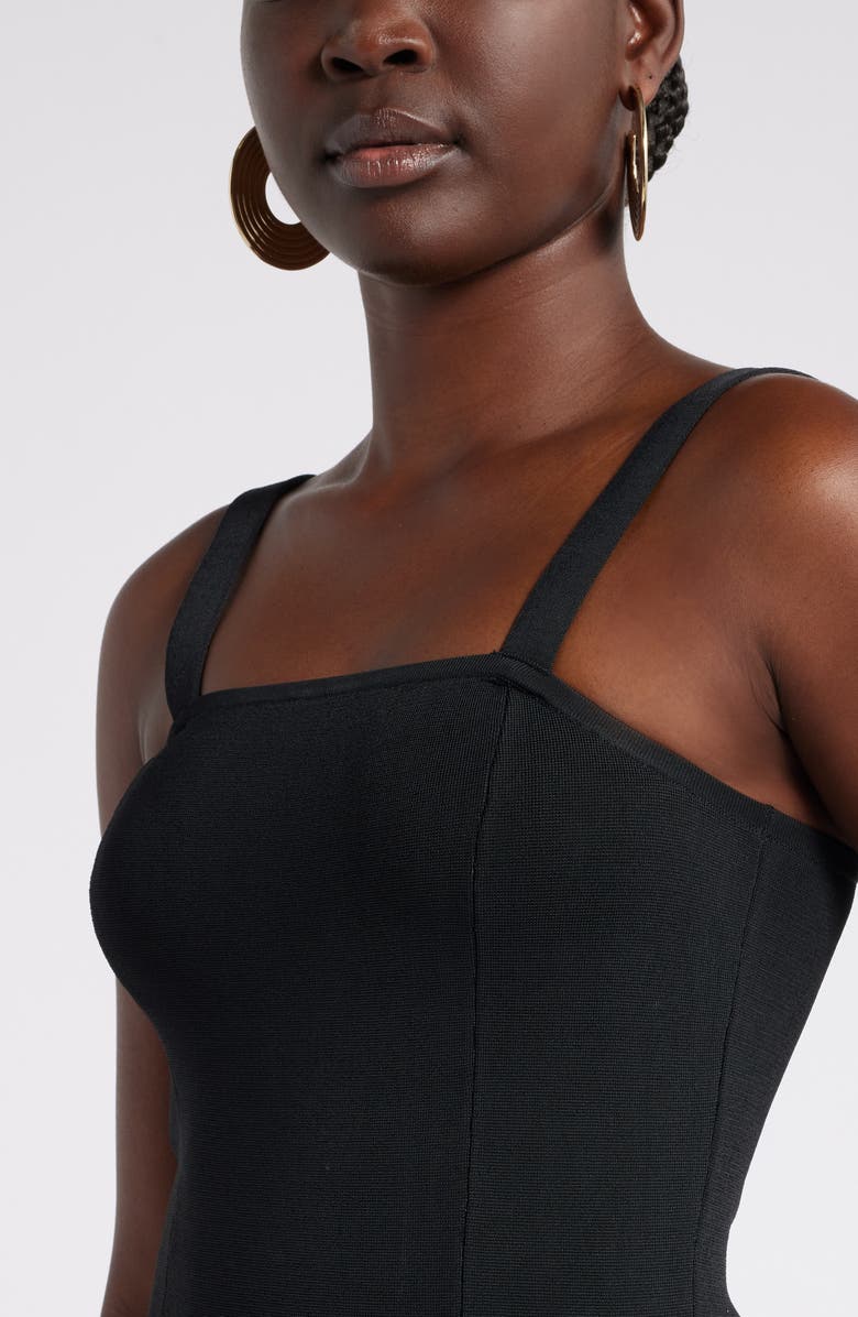 Nordstrom x Harlem's Fashion Row House of Aama Lana Mixed Media Dress, Alternate, color,