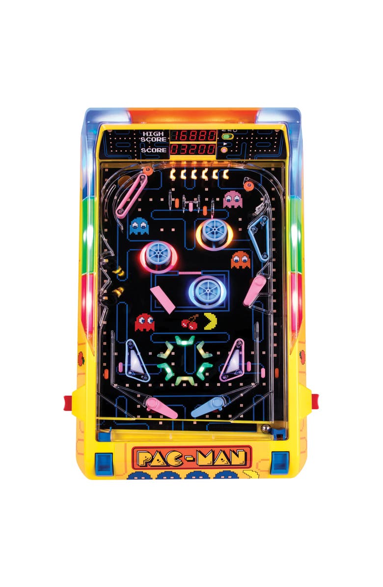 Ambassador Games Pacman Arcade Pro Pinball Light 
Sound Tabletop Game, Alternate, color, 