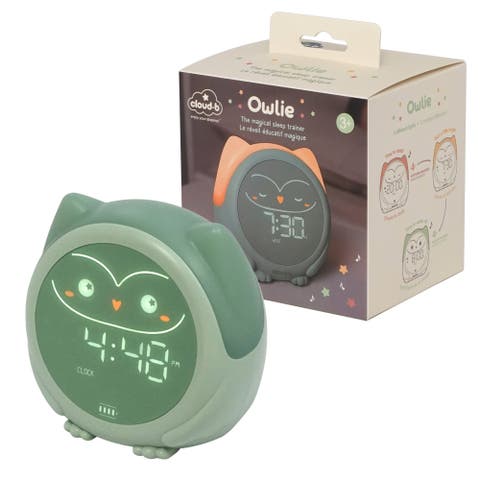 Owlie - The Magical Sleep Trainer & Toddler Alarm Clock with Nightlight