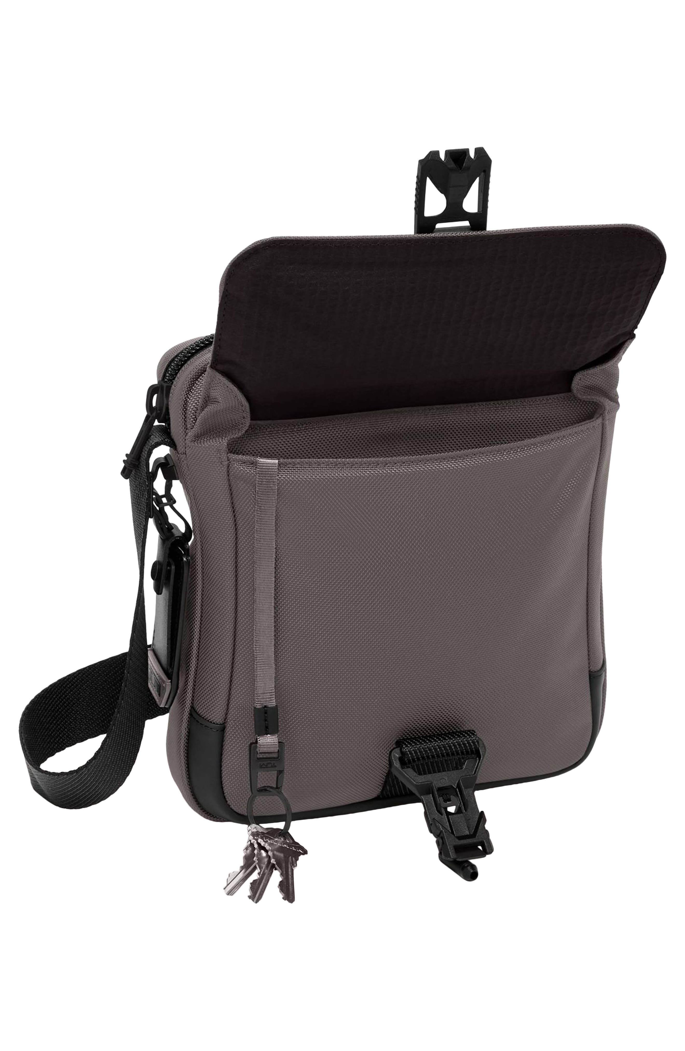 Alpha Bravo Junior Crossbody Bag, Alternate, color, CHARCOAL