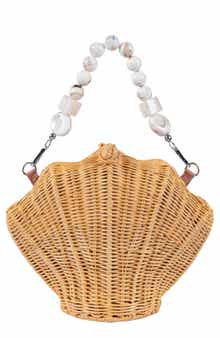 Shellie Shell Basket Bag