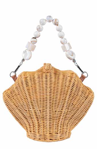 Shellie Shell Basket Bag