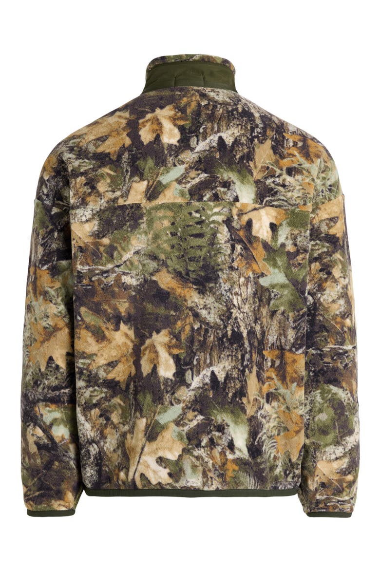 Camo Fleece Jacket, Alternate, color, MULTI