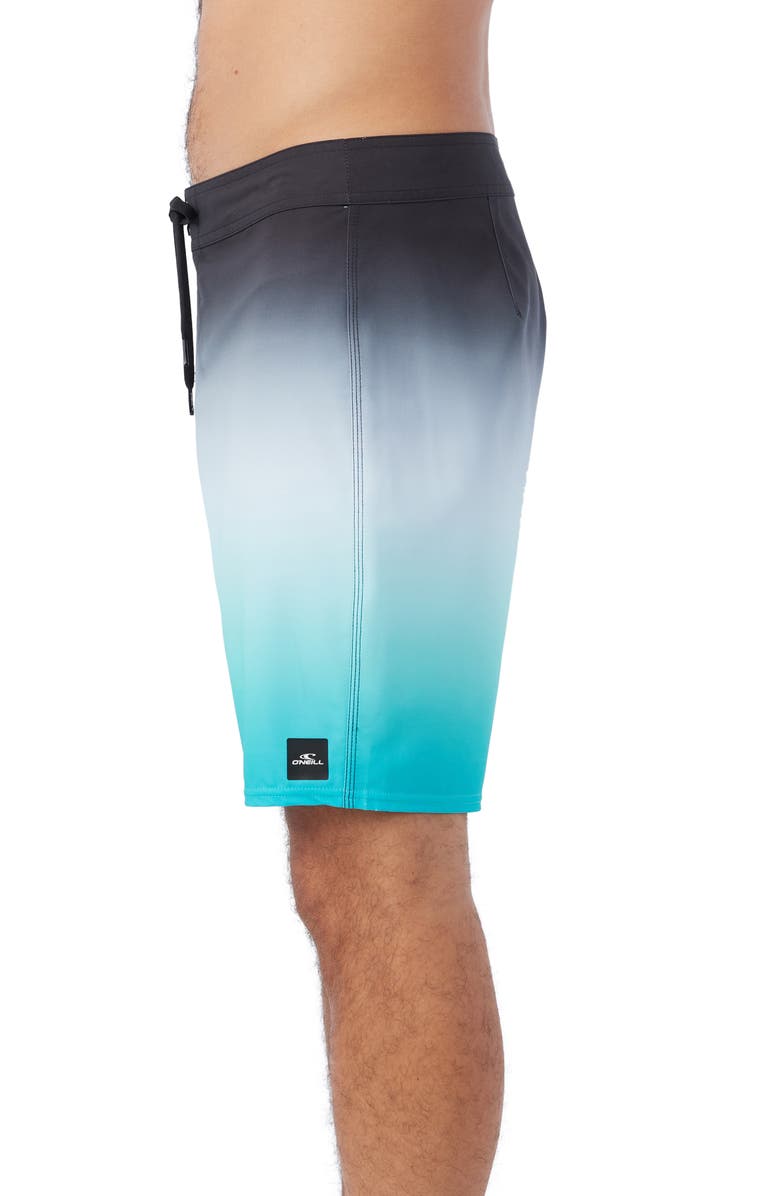 O'Neill Hyperfreak Heat Fade Board Shorts, Alternate, color, 