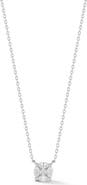 GLAZE JEWELRY Illusion Cubic Zirconia Pendant Necklace