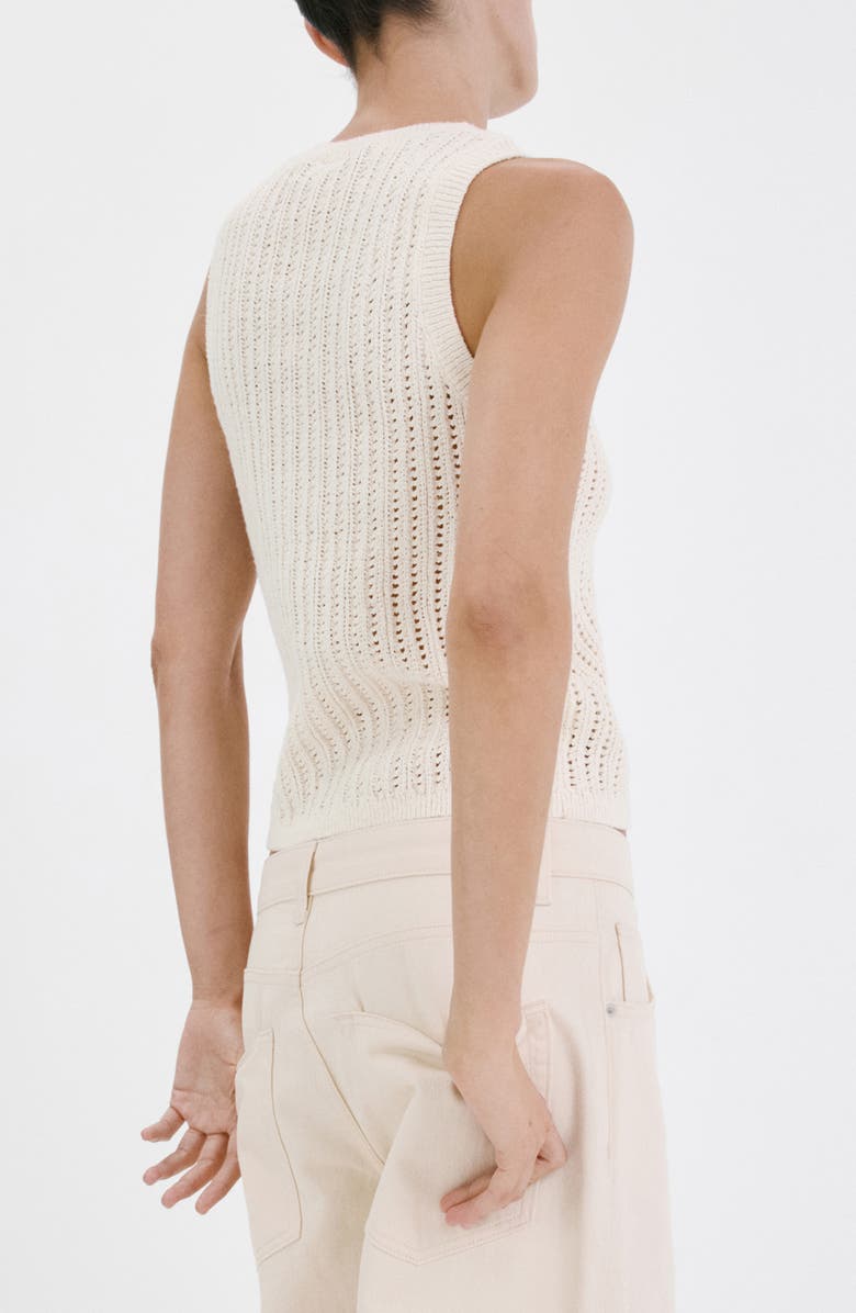 MANGO Sito Top, Alternate, color, Ecru