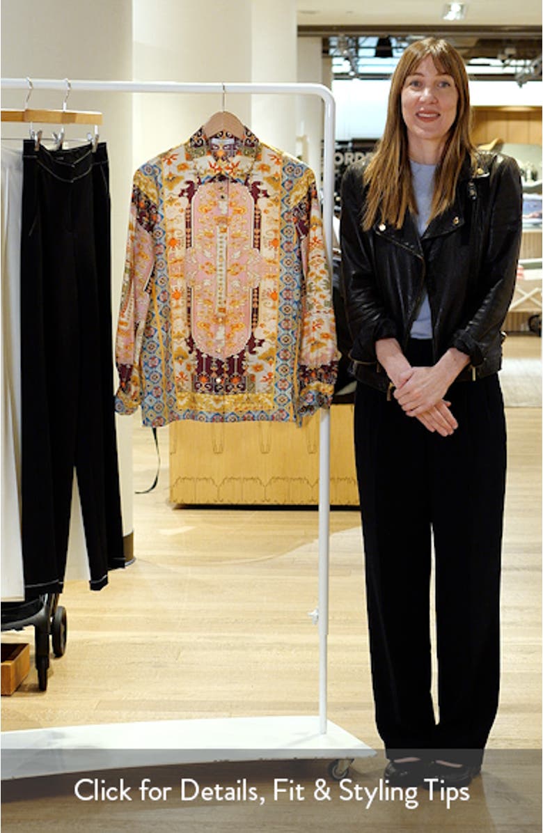 The Lior Mix Print Woven Shirt, sales video thumbnail