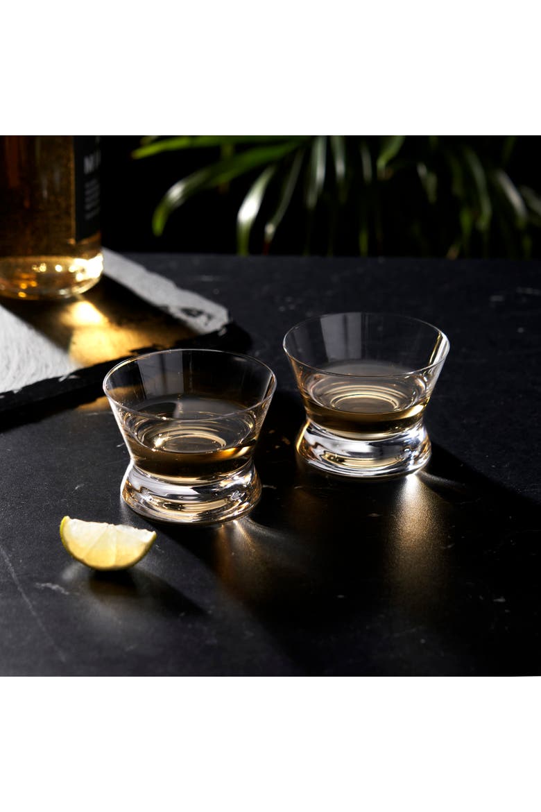 Raye Crystal Tequila Tasting Glasses Set of 2, Alternate, color, Clear