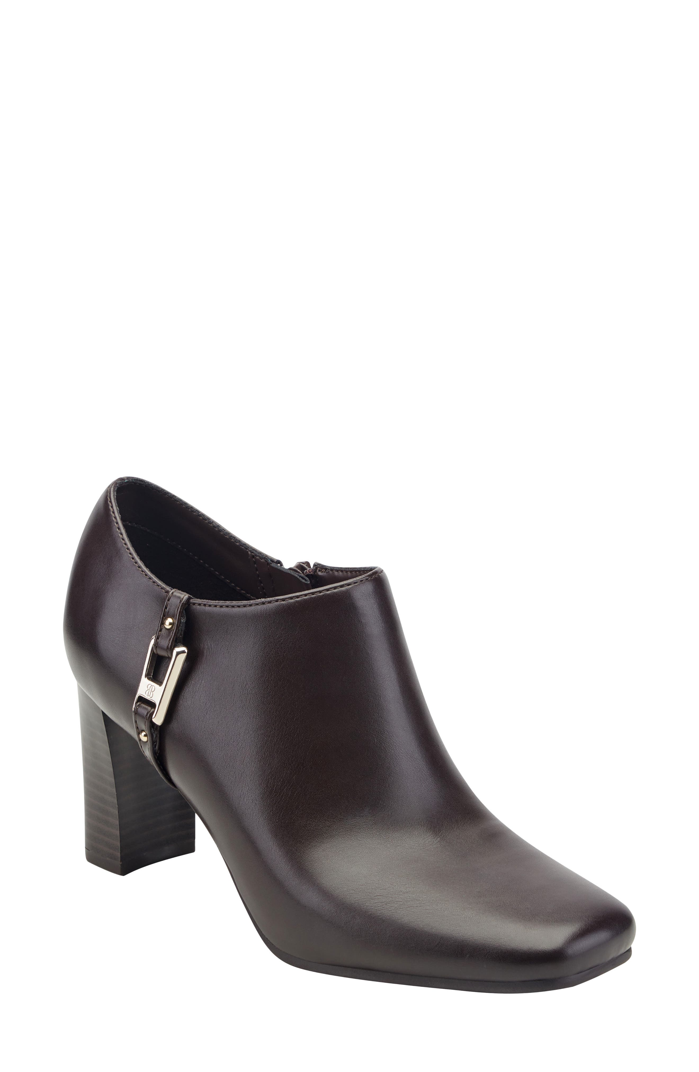 Urbiny Faux Leather Bootie, Main, color, DBR02
