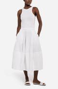 CO Full Skirt in Cotton Poplin