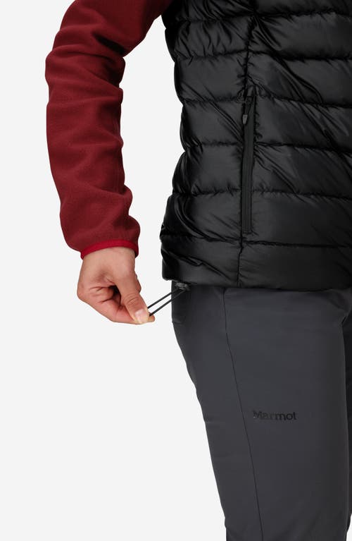 Marmot Highlander 700 Fill Power Down Vest In Black