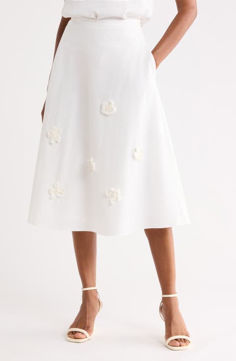 Priya Cotton Poplin Skirt