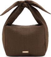 MANGO Heidi Knotted Top Handle Bag