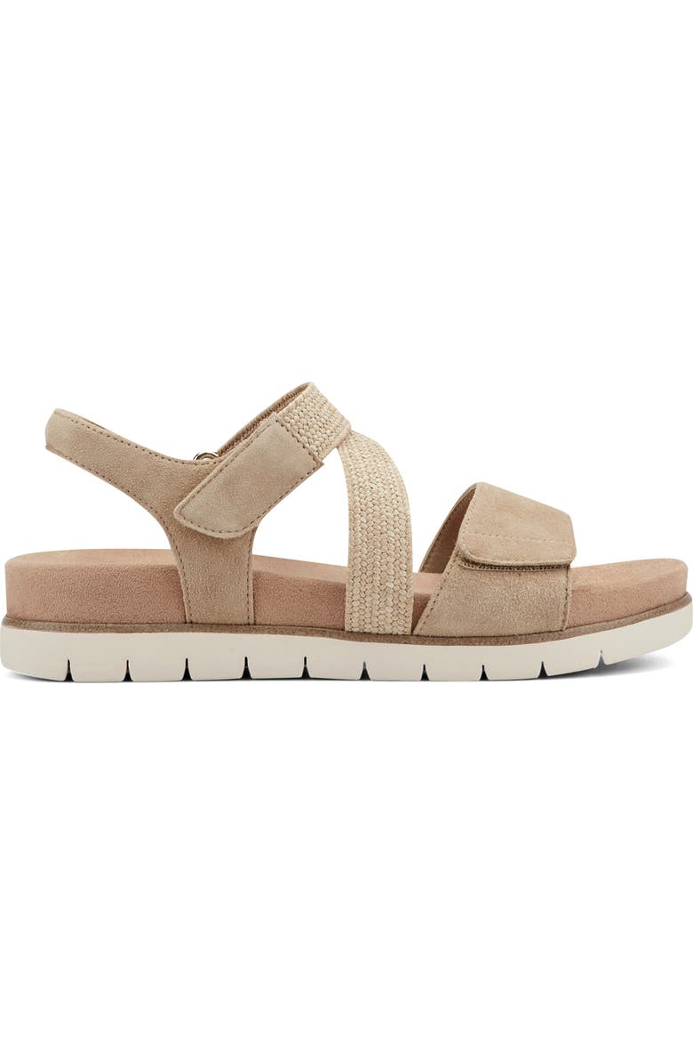 Easy Spirit Hillary Ankle Strap Sandal, Alternate, color, Light Natural