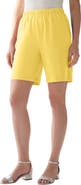 Roaman's Plus Size Soft Knit Pull On Short