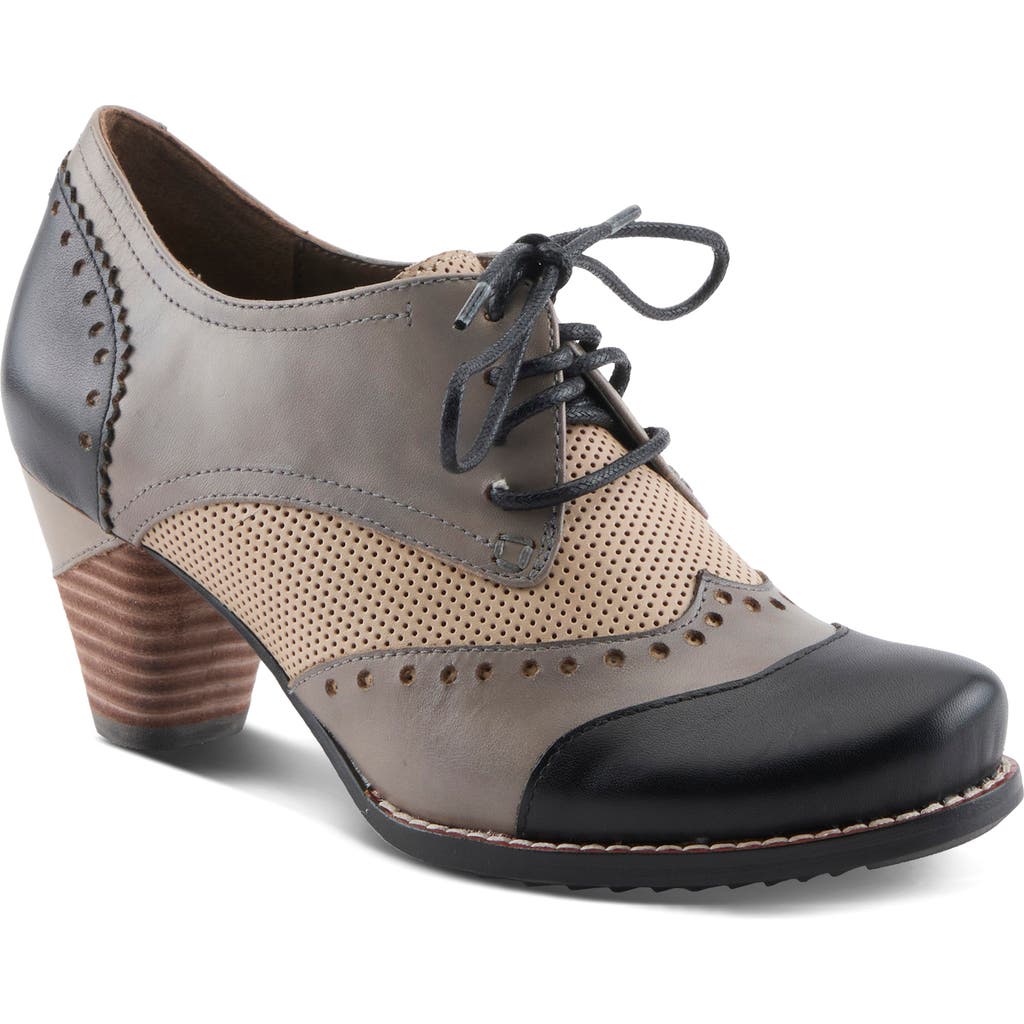 L'artiste By Spring Step Derby Pump In Multi