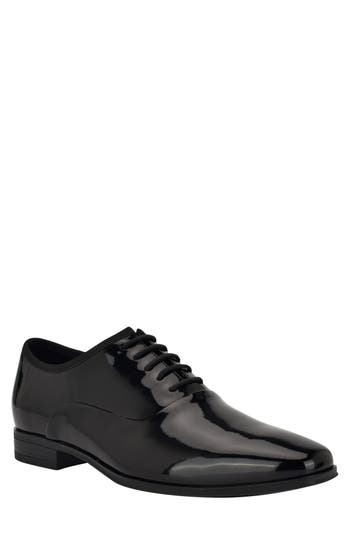 Calvin Klein Cardiff 3 Oxford In Black Patent