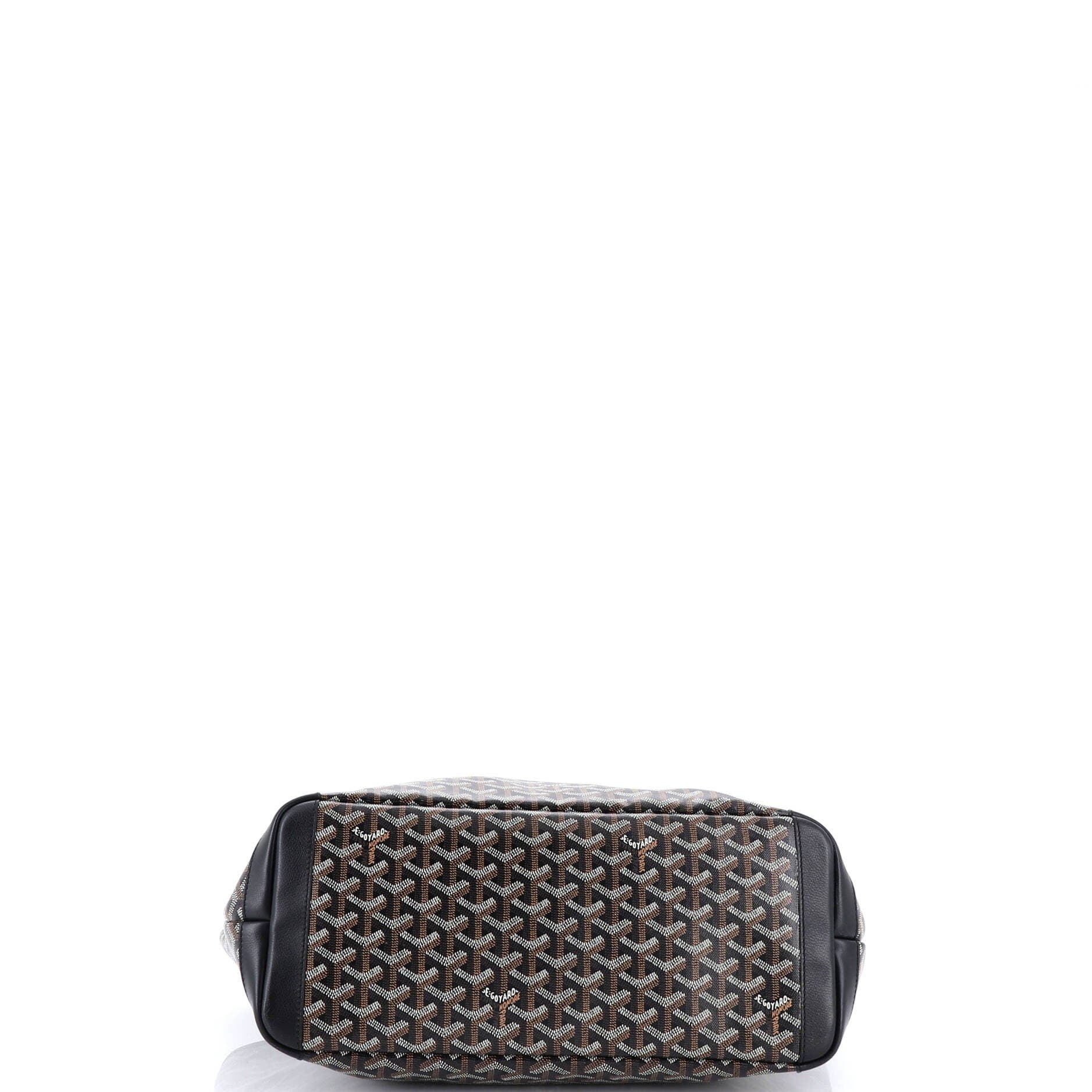 Pre-Owned Goyard Artois Tote Coated Canvas MM, Alternate, color, Black