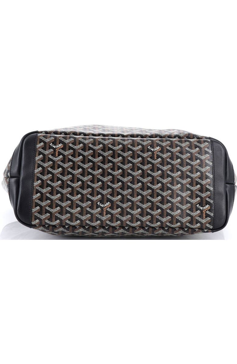 Pre-Owned Goyard Artois Tote Coated Canvas MM, Alternate, color, Black