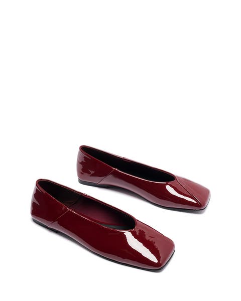 Gaia Square Toe Flats