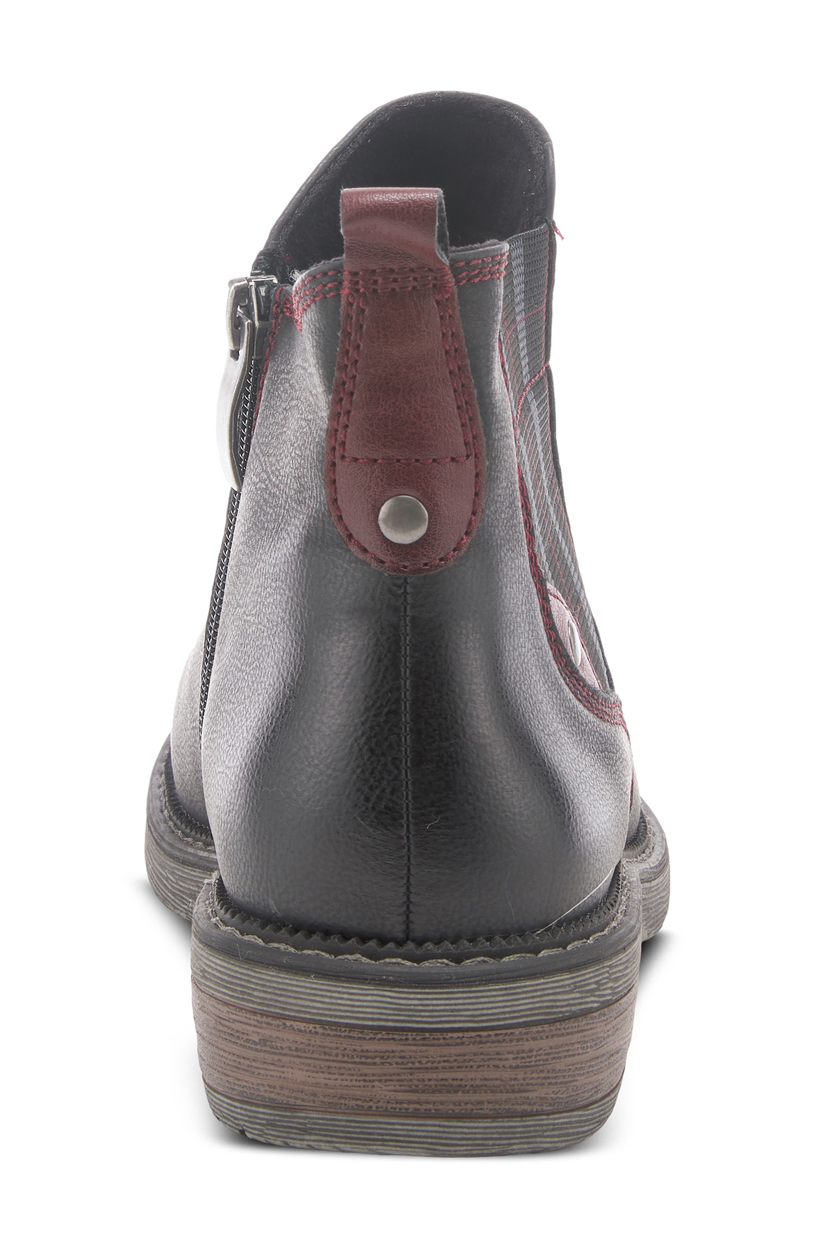 Spring Step Nonia Water Resistant Chelsea Boot, Alternate, color, Black