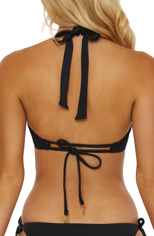 Shop Isabella Rose Mallorca Underwire Bikini Top In Black