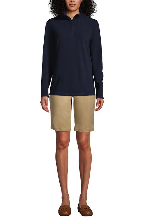 School Uniform Young  Lightweight Fleece Quarter Zip Pullover