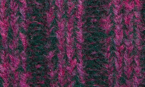 Melrose And Market Marled Cable Knit Beanie In Pink