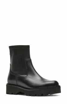 Adventure Leather Platform Bootie