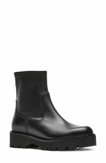 Adventure Leather Platform Bootie