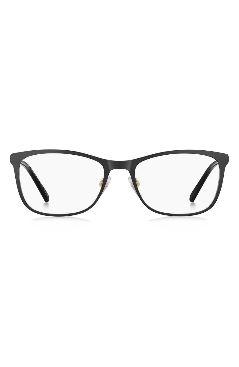 Marc Jacobs 53mm Rectangular Optical Glasses, Main, color, 