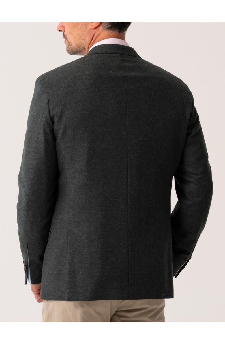 Koy Clothing Classic Wool and Cashmere Blend Blazer, Alternate, color, Olive