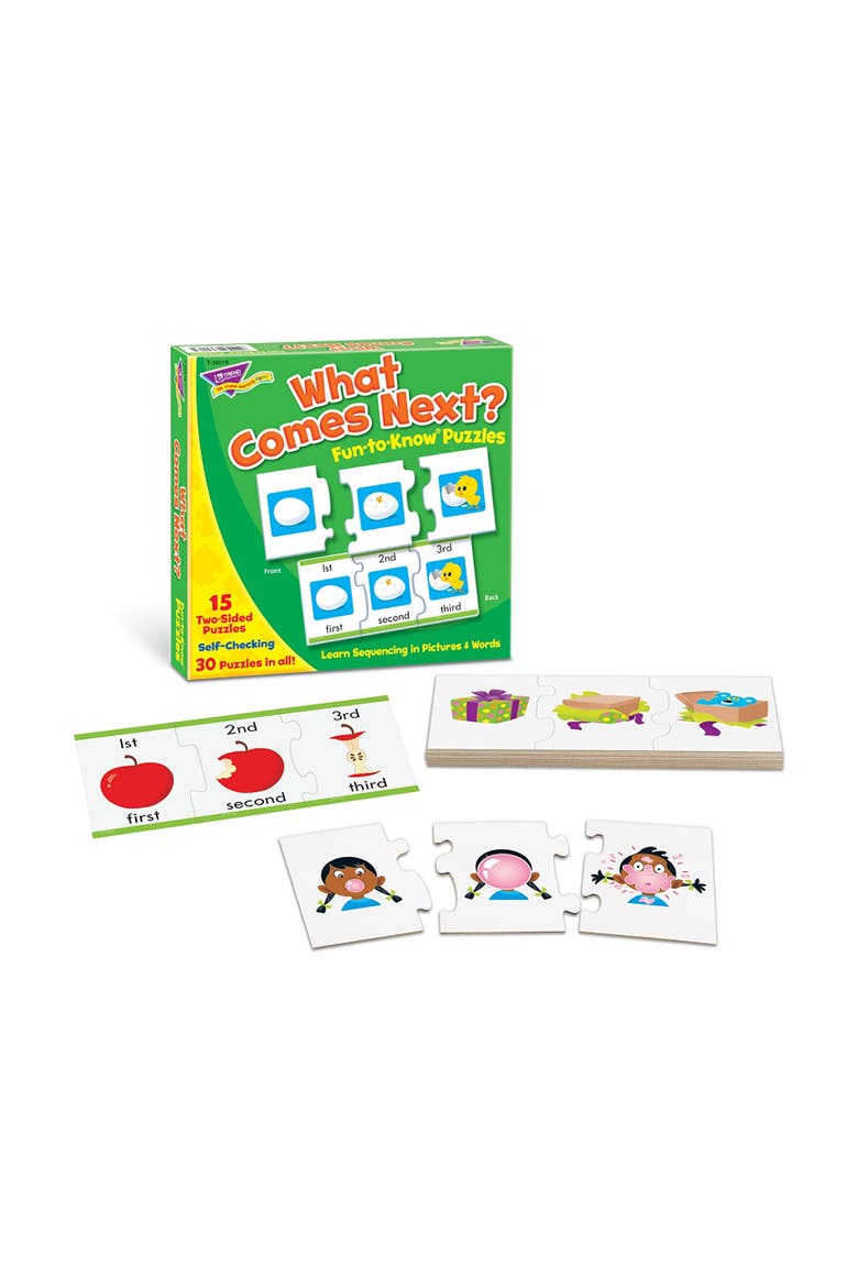 What Comes Next? Fun to Know Puzzles, Educational Aid, Kids, Alternate, color, Multicolored