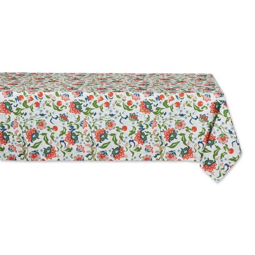 Dii Outdoor Printed Tablecloth 60x84 In Multi