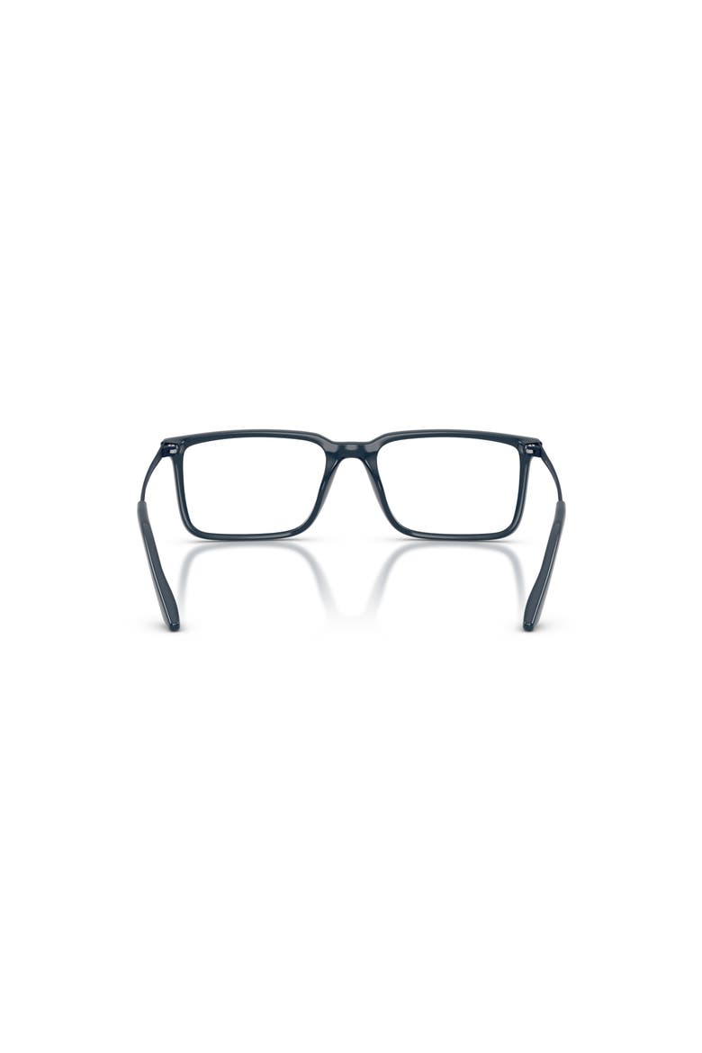 54mm Square optical glasses, Alternate, color, Blue