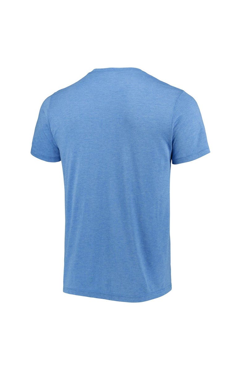 Homage Men's Homage Jonathan Taylor Heathered Royal Indianapolis Colts NFL Blitz Player Tri-Blend T-Shirt, Alternate, color, Heather Royal