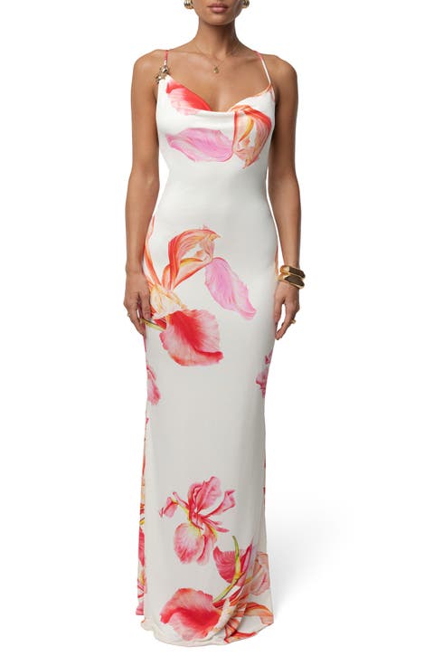 Sun Dream Floral Maxi Slipdress