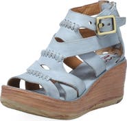A.S.98 Norman Platform Wedge Sandal