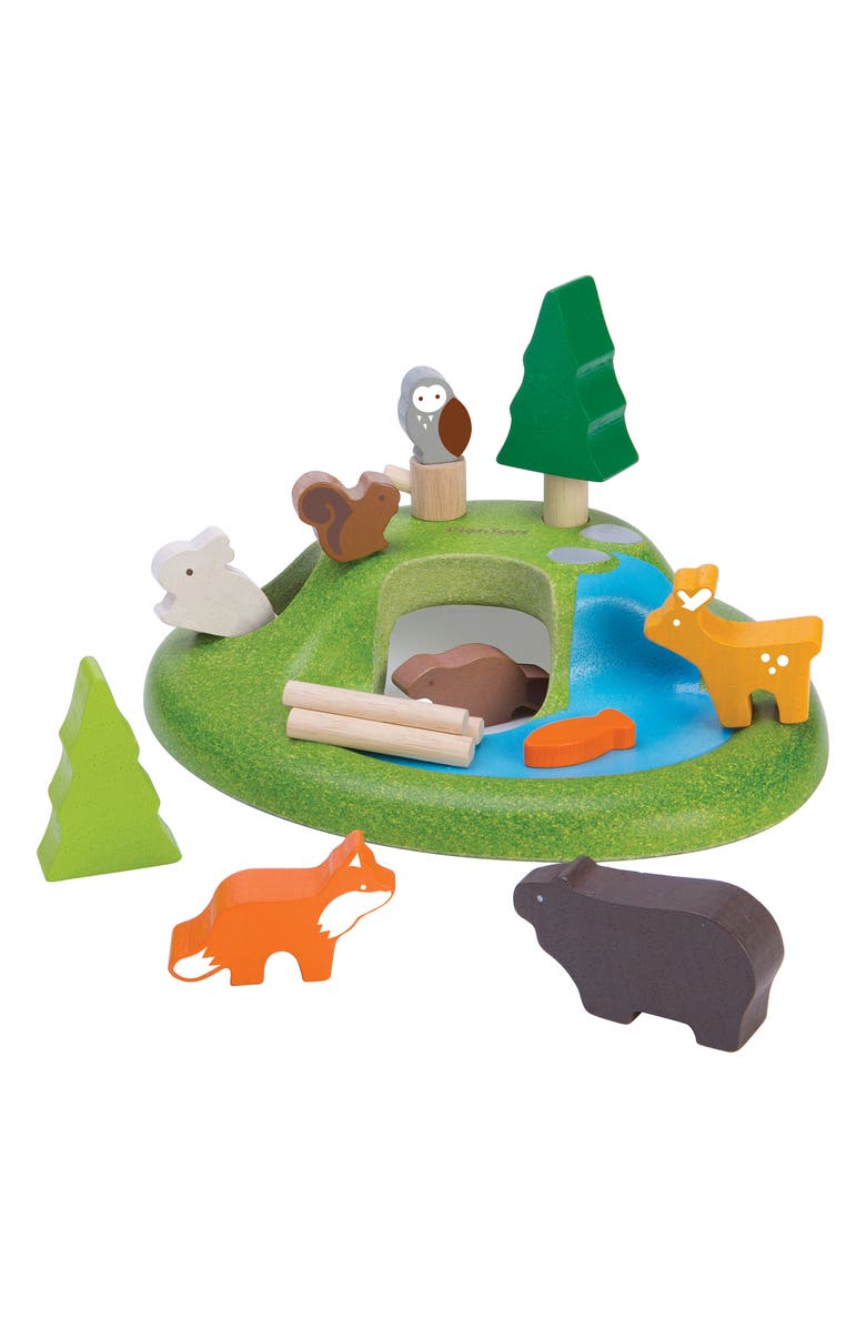 PlanToys<sup>®</sup> Animal Toy Set, Alternate, color, Assorted