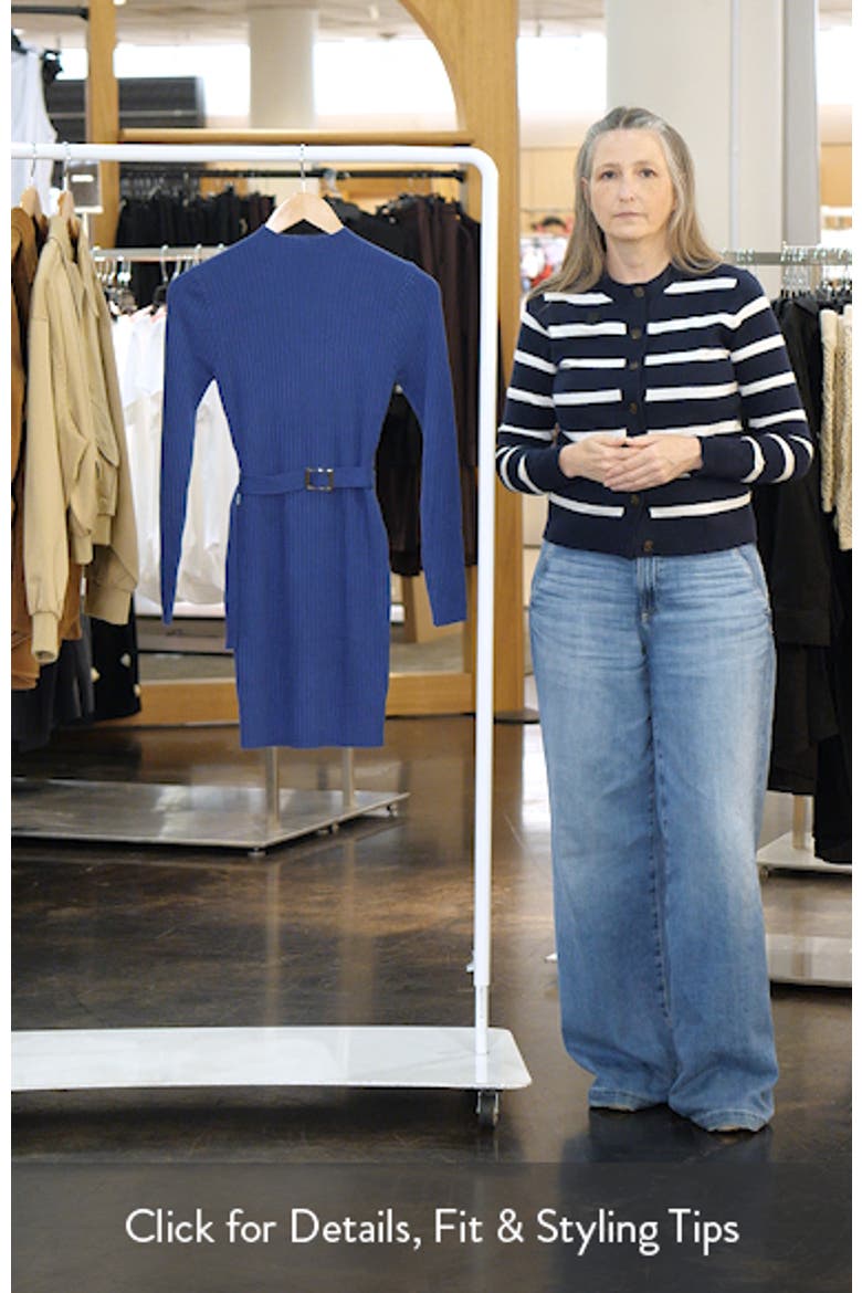 Wilda Long Sleeve Minidress video