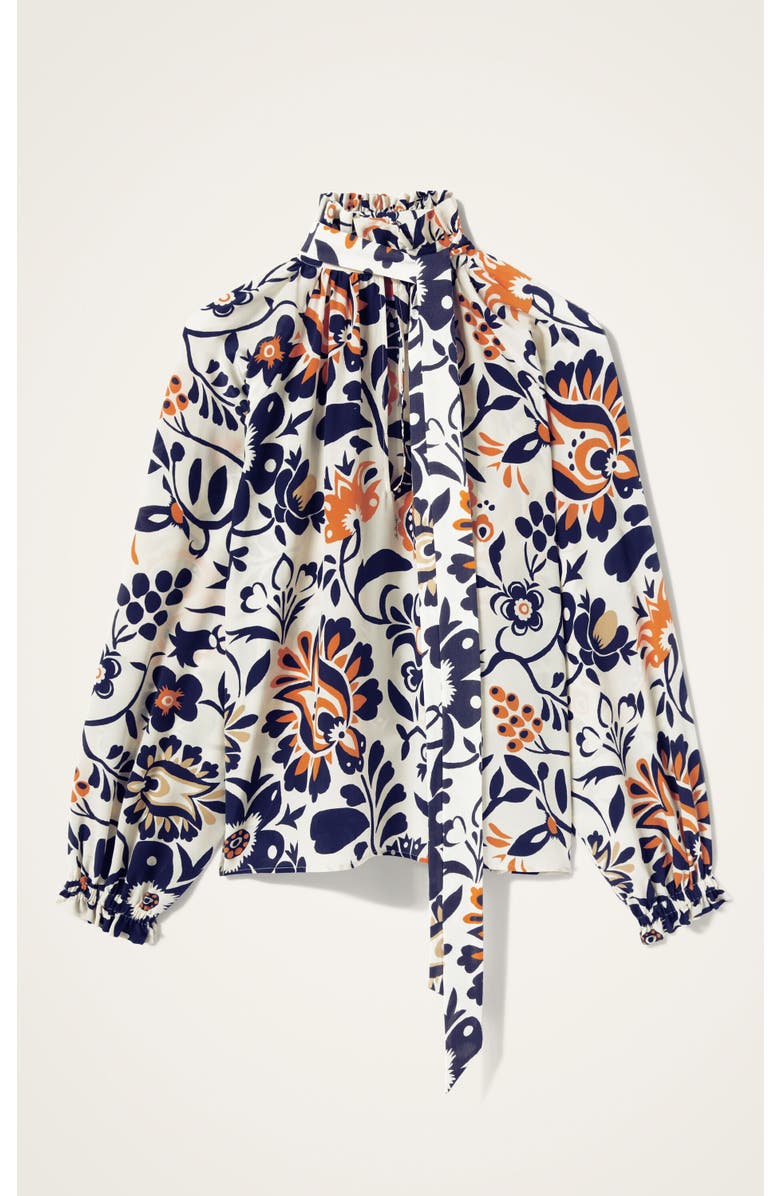 La DoubleJ Cerere Blouse, Alternate, color, Selva White