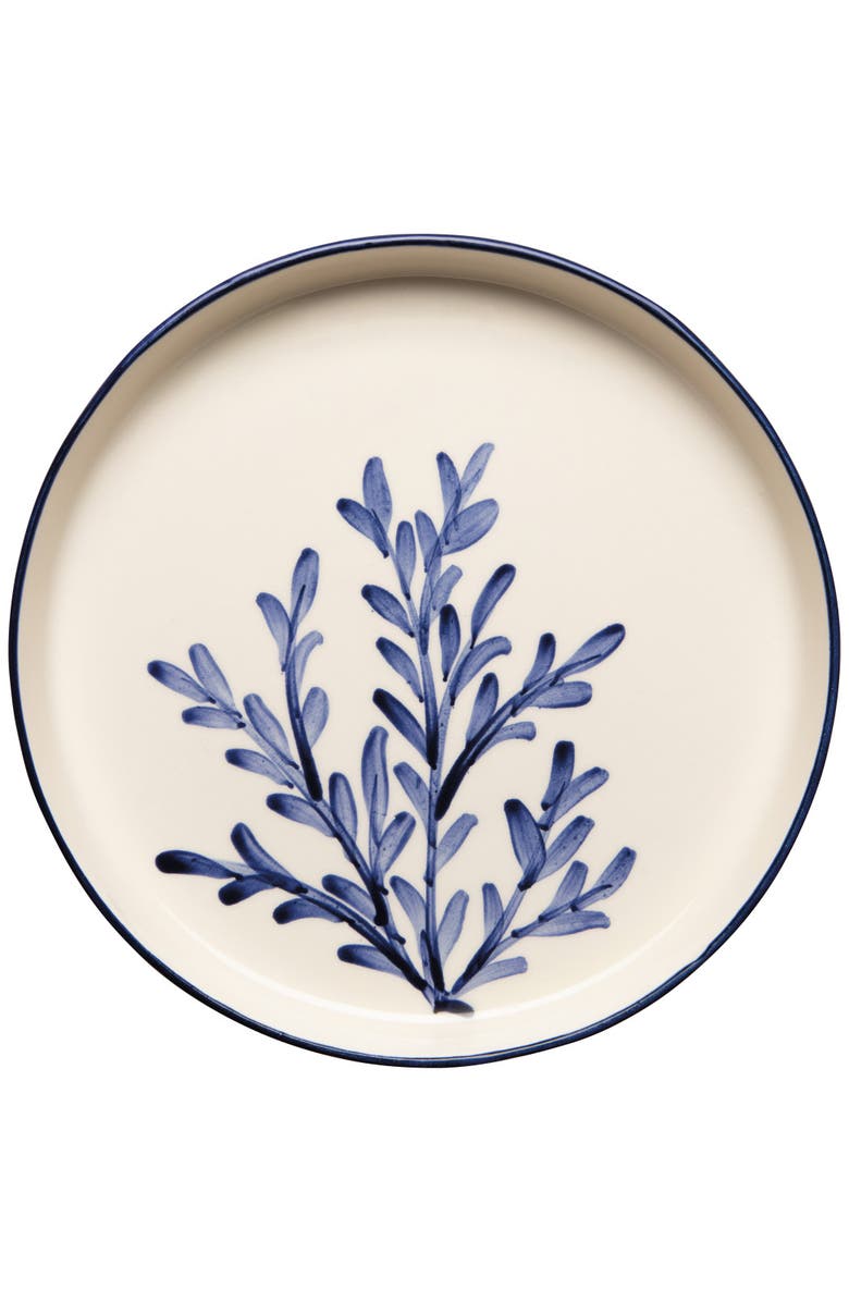 Danica Brands Floren Hand-painted Turkish Dinner Plate, Alternate, color, Blue