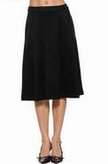 Alexia Admor Margot Faux Suede Midi Skirt
