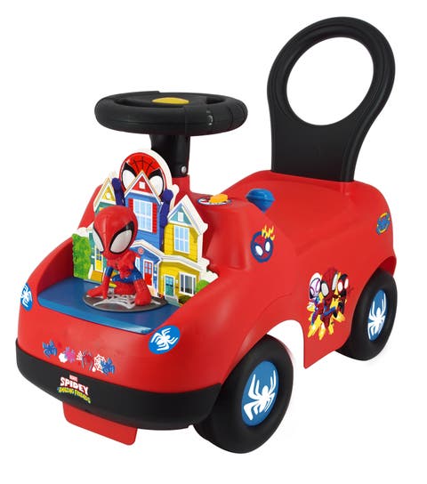 Kiddieland Lights N' Sounds Spidey Adventure Rideon