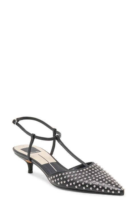 Torena Stud Leather Pump