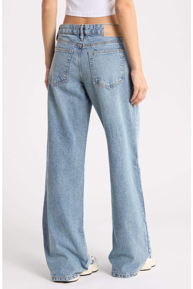 Casey Low Rise Baggy Jeans, Alternate, color, MEDIUM INDIGO